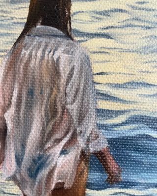 👀 zoom Tyhle detaily mě baví nejvíc 🔎🤍 #obraz #ocean #malba #olejomalba #obrazoceanu #umeni #umelec